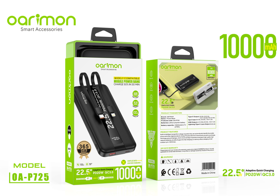 OA-P725 Power Bank